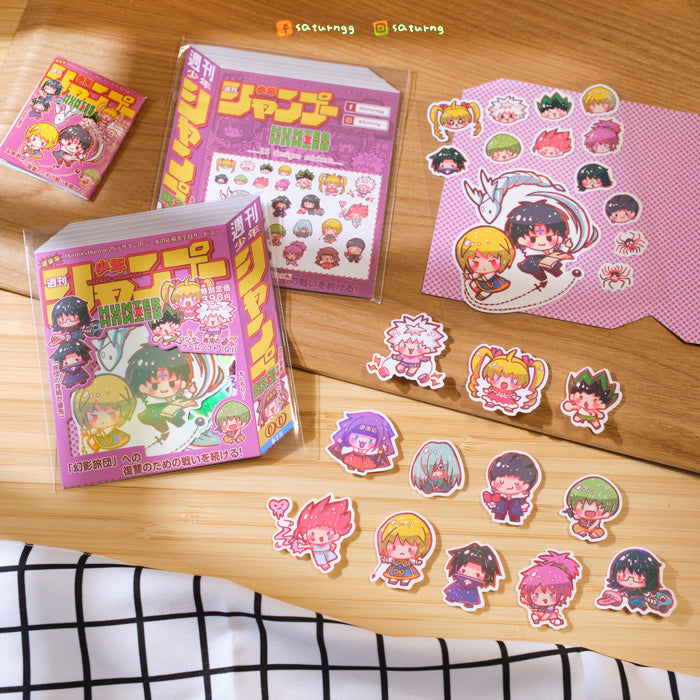 !!! HunterxHunter (B) Holographic Sticker Pack