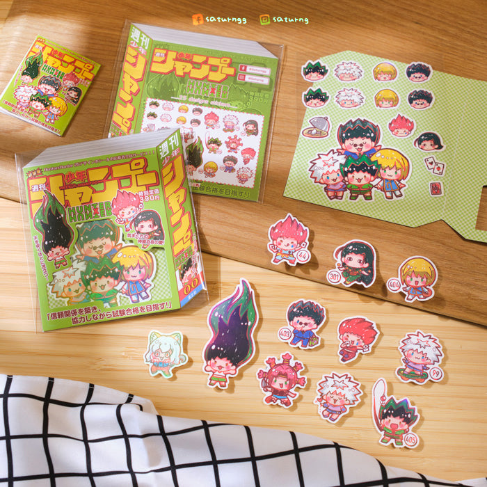 !!! HunterxHunter (A) Holographic Sticker Pack