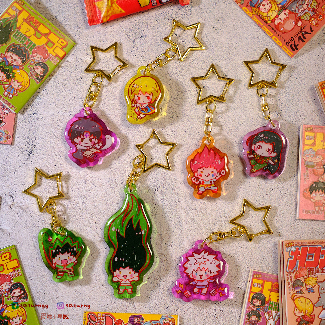 HUNTER × HUNTER - Epoxy-coated Acrylic Keychain