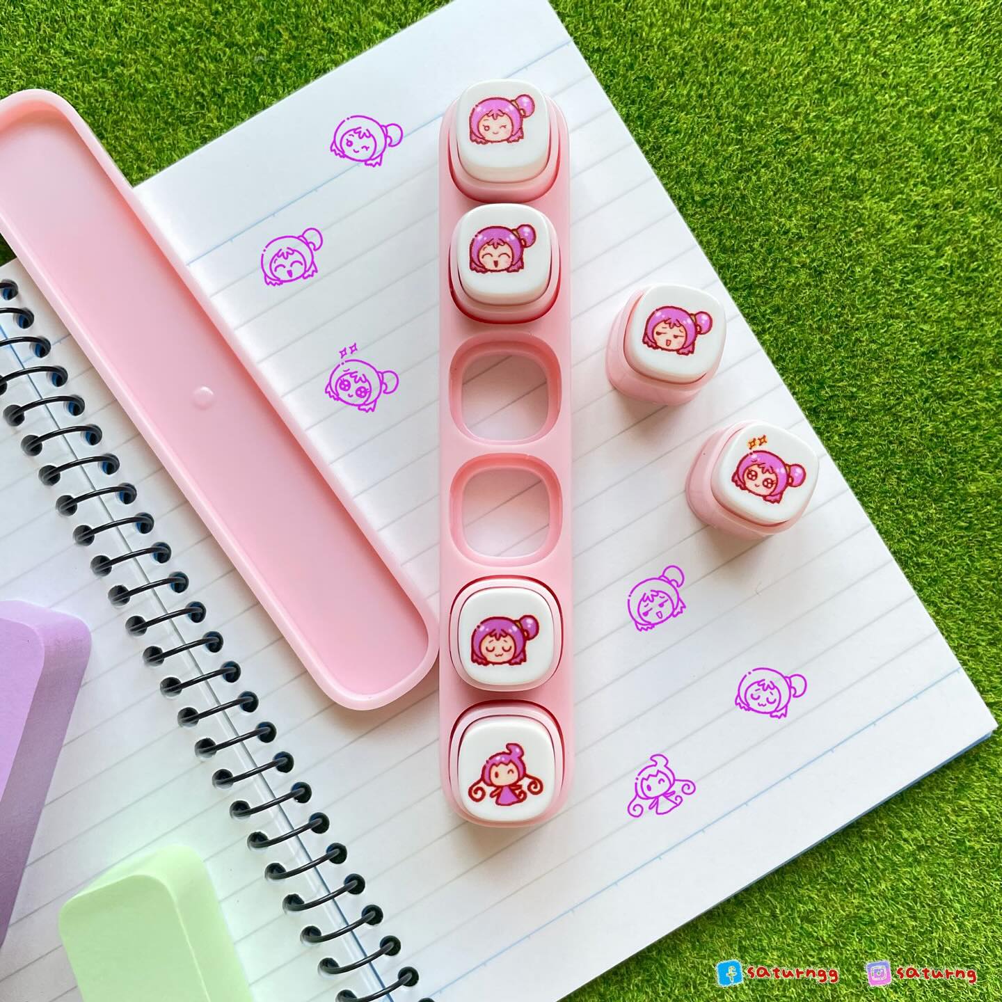 !!! Ojamajo Doremi Strip Stamp
