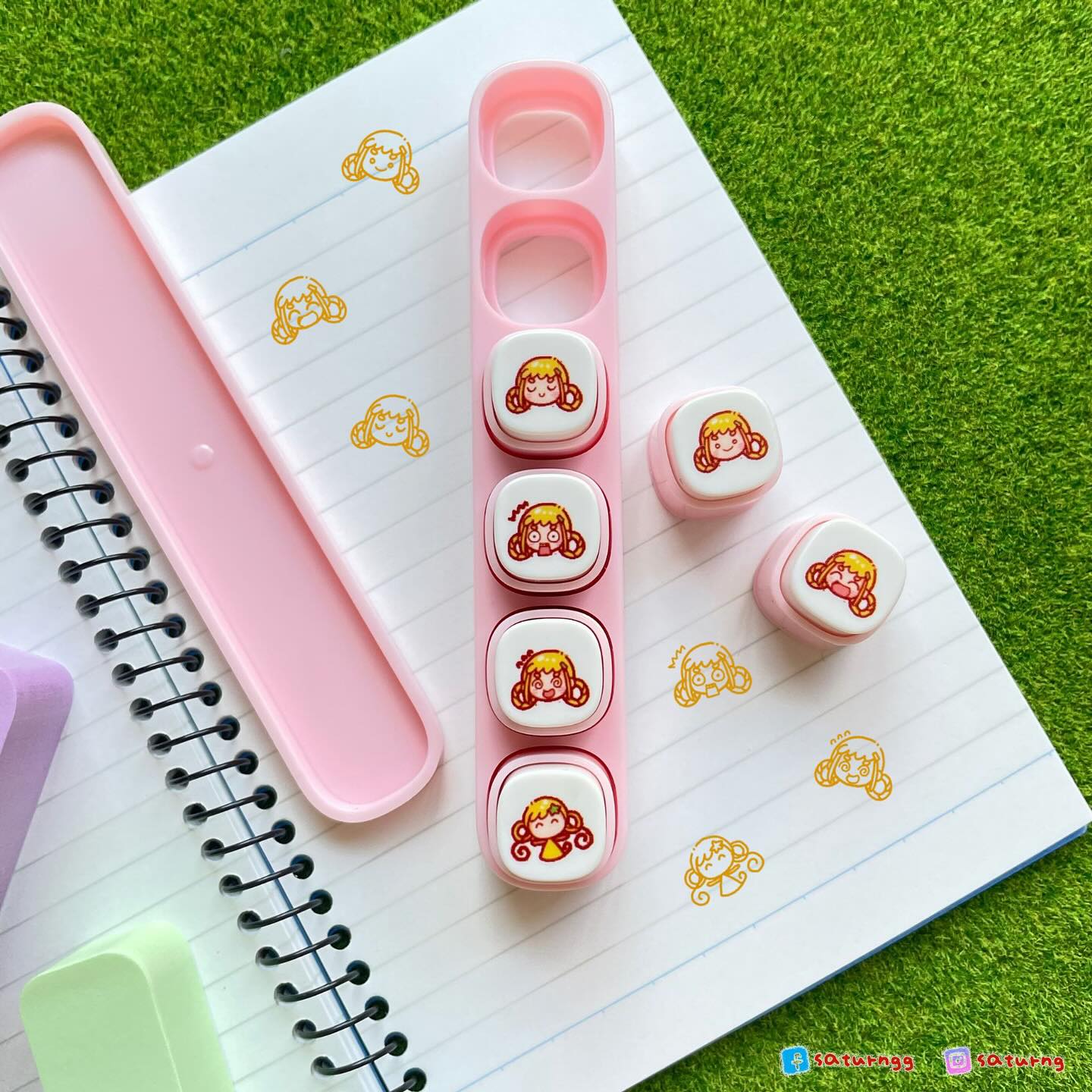 !!! Ojamajo Doremi Strip Stamp
