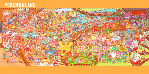 Pokemon PokemonLand Big Gaming Mousepad (For David)