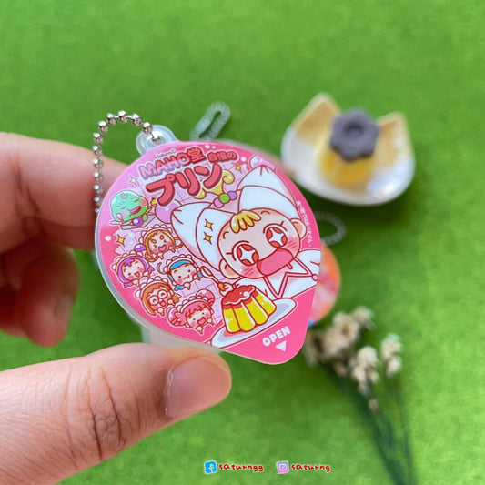 !!! Ojamajo Doremi – Squishy Pudding-shaped Keychain