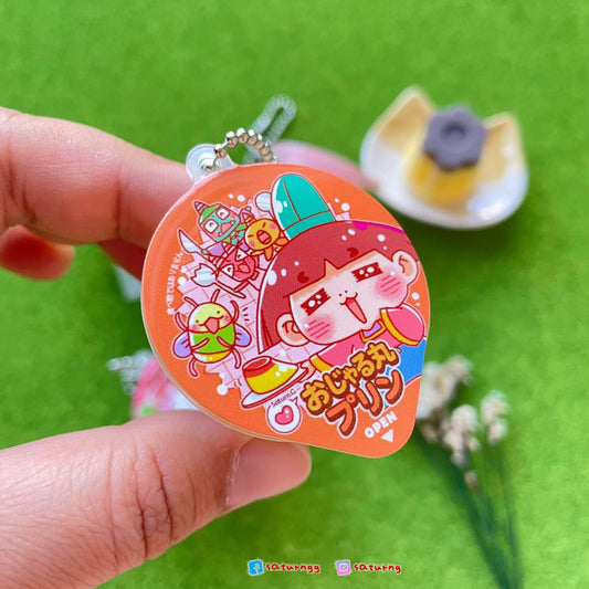 !!! Prince Terumaru – Squishy Pudding-shaped Keychain