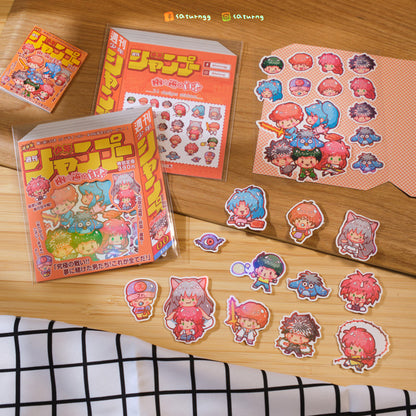 !!! Yu Yu Hakusho Holographic Sticker Pack