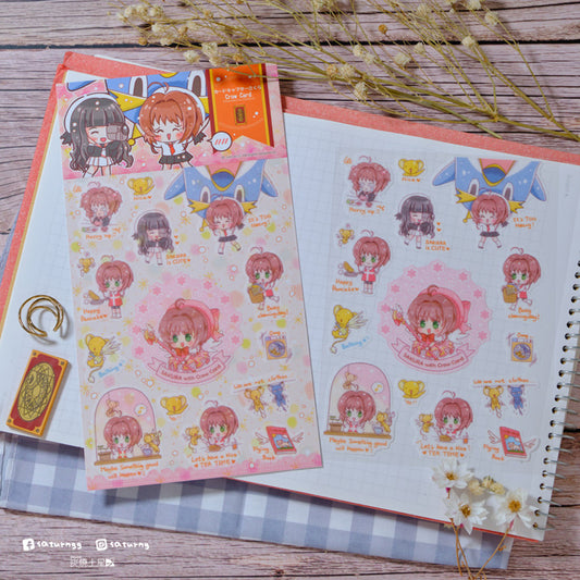 Cardcaptor Sakura Clow Cards - Washi Sticker