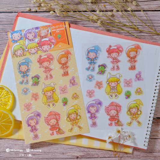 Ojamijo DoReMi - Washi Stickers
