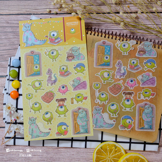 Monsters University - Washi Stickers