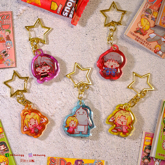 Fullmetal Alchemist - Epoxy-coated Acrylic Keychain
