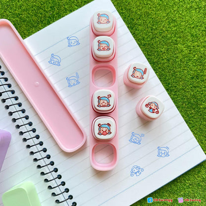 !!! Ojamajo Doremi Strip Stamp